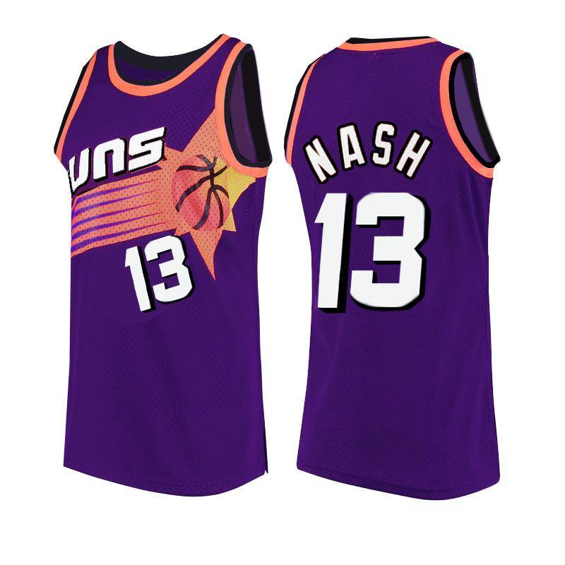 NBA_ Phoenixs Jersey Devin 1 Booker Chris 3 Paul Sun DeAndre 22 Ayton  2022-23 City Purple Basketball jerseys Men S-XXL 