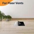 thumbnail image 5 of 2 Pack Magnetic Vent Cover 12x12In Black Extra Strong Magnet Cover Register Vent Cover for Complete, 5 of 5