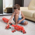 thumbnail image 5 of Movie Cars 2 3 Personajes Lightning Mcqueen & The King & Chick Hicks & Mack Truck Uncle Metal Die-cast Toy Cars Modelo Vehical para niños Regalos, 5 of 5
