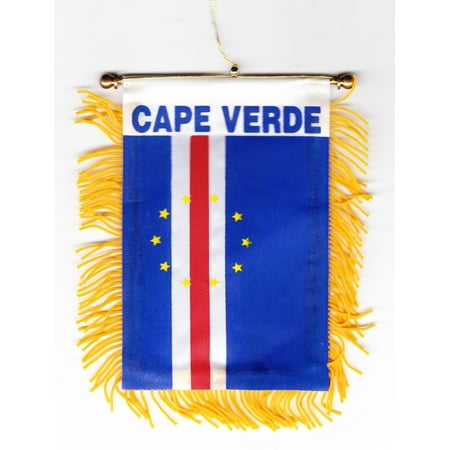Cape Verde Nylon - Cape Verde Window Hanging Flag