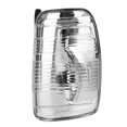 thumbnail image 1 of Door Wing Mirror Indicator Lens, Clear Exterior Rearview Door Wing Mirror Indicator Lens High Hardness Direct Door Wing Mirror Indicator Lens Replacement for   MK8 2014, 1 of 7
