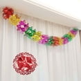 thumbnail image 3 of 2/4/8Pcs Multi Colour Party Supplies Xmas Gift Ceiling Wreath Hanging Decoration Christmas Decor Metalic Foil Garland, 3 of 5