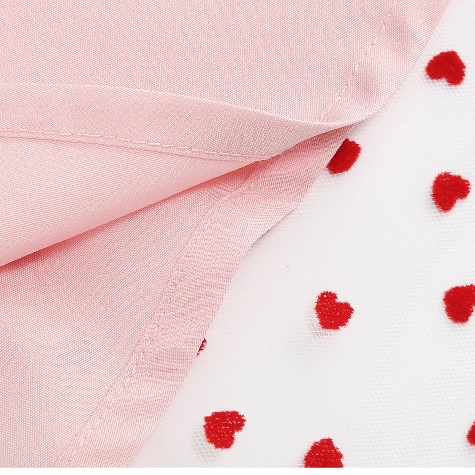 hotojiny Women Heart Print Maxi Dress Valentine's Day Gifts Cocktail Party Dresses Fashion Sleeveless A-Line Flowy Mesh Dress