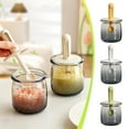 thumbnail image 3 of Maplenight Telescopic Seasoning Pot - Sealed Seasoning Box with Adjustable Spoon, Glass & Silicone, High-Temperature Resistant White, 3 of 7