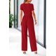 thumbnail image 2 of Mono Enterizo PRETTYGARDEN Rojo XL Pierna Ancha Cuello Cuadrado, 2 of 8