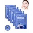 thumbnail image 1 of Kit 5 Mascarillas Faciales Antioxidantes Con Arándanos, 1 of 6