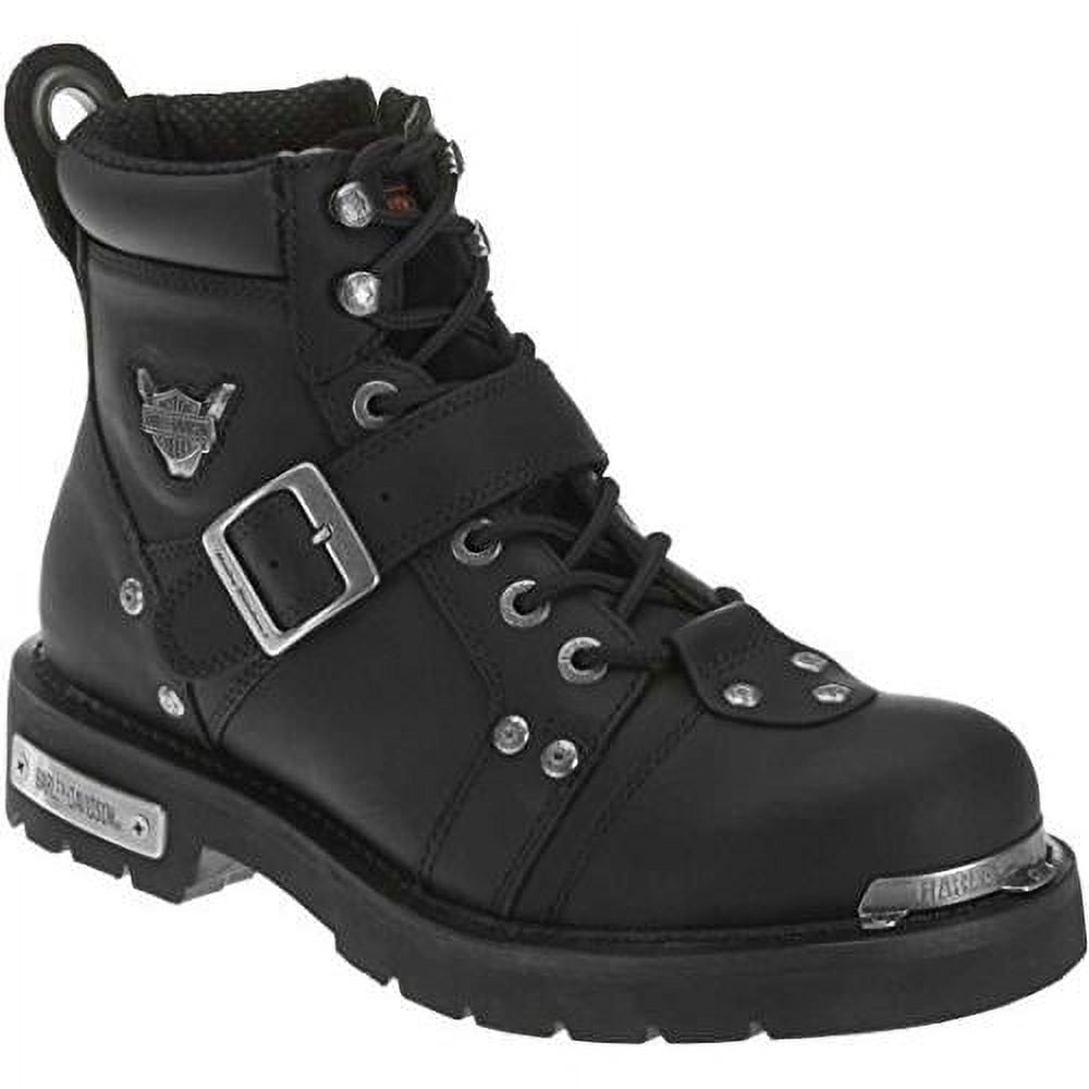 Harley Davidson ミリタリーブーツ ブラック Harley-Davidson® Men's Boxbury 7-Inch Blacked-Out Motorcycle