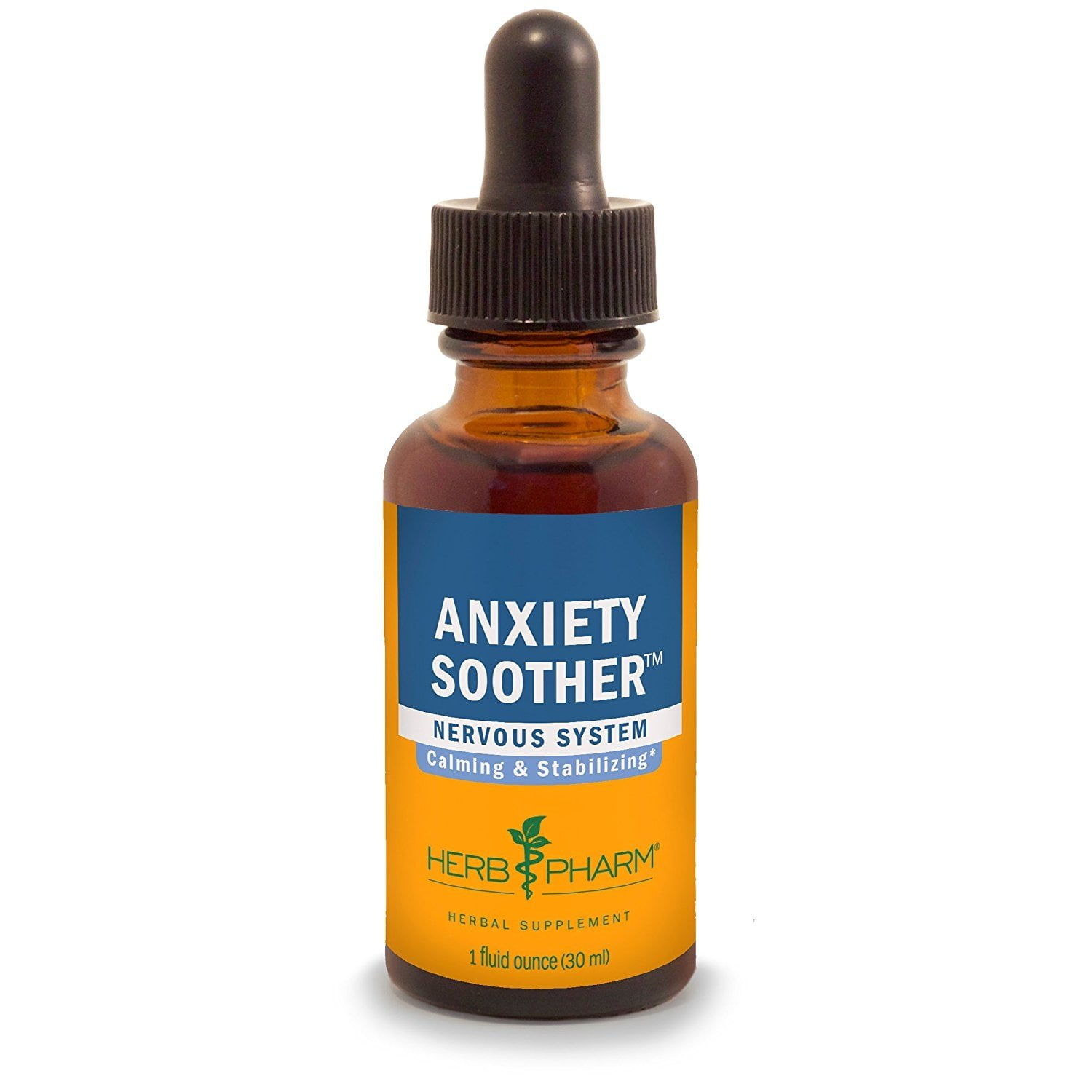 Herb Pharm Anxiety Soother Herbal Formula with Kava For Nervous System