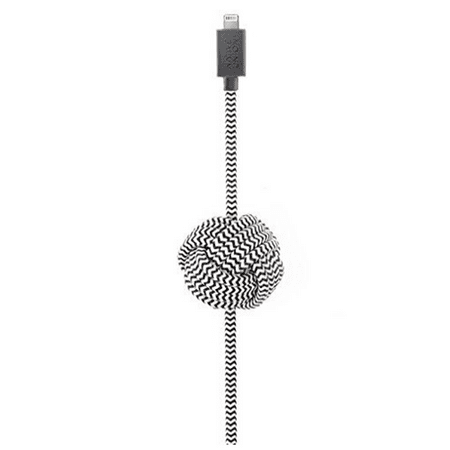 UPC 846654011326 product image for NativeUnion NIGHT Lightning 3M Cable Gray NCABLE-L-ZEB | upcitemdb.com
