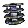 thumbnail image 4 of 1:64 octogonal decorativo con luces LED resistentes, decoración realista para escritorio, fácil montaje, 48 plazas, coche de fundición a presión, estilo B, 4 of 8