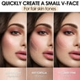 thumbnail image 6 of FOCALLURE 3 Pcs Mineral Contour Sticks,Shades with Highlighter & Bronzer & Blush,Neutral, 6 of 8