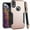 Rose Gold, variant on GSA Slim Metallic Carbon Hybrid Case For iPhone XS Max (6.5") - Silver Black