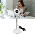 thumbnail image 4 of 1080P Fill Light Webcam, 3 Level Adjustable Fill Light Retractable Height AF Touch HD Webcam, Aluminum Alloy Telescopic Rod, Multifunctional Base, for Online Classes, 4 of 7