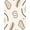 Ivory, Pattern 3, variant on ODIKA 2'x3' Beige Multi-Color Geometric Design Washable Accent Rug Dynamic Patterns with Indigo and Sage Accents for Bedroom, Nursery, RV, Pet Friendly, Bedside Mat