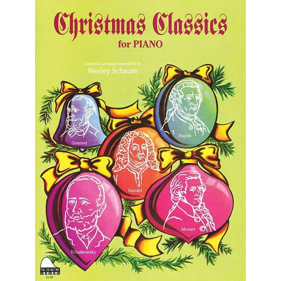 SCHAUM Christmas Classics (Level 3 Early Inter Level) Educational Piano Book