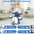 thumbnail image 3 of Kids Drum Set for 3-7 Year Old, Jazz Rock Drum Toddler Toy, Musical Instrument Toys for Boys Girls Birthday Christmas Gifts, 3 of 7