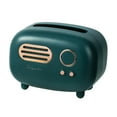 thumbnail image 3 of Caja de pañuelos vintage con forma de radio para sala de estar, baño y cocina El 132x197x138 cm, 3 of 9