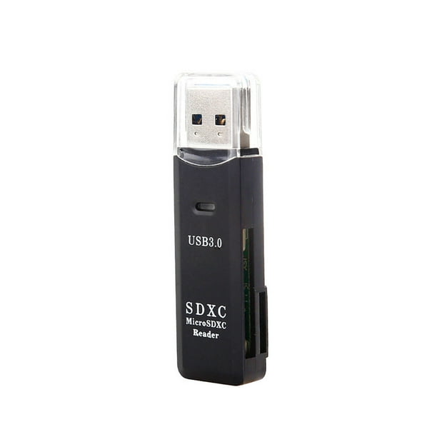 axGear USB3.0 Lecteur de carte externe USB 3.0 Carte mémoire SDHC SD Micro  SD MicroSD SDXC 