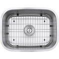 thumbnail image 4 of Ruvati 24-inch Undermount 16 Gauge Stainless Steel Kitchen Sink Single Bowl, 4 of 11