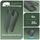 thumbnail image 3 of Funda para teléfono TUDIA MergeGrip para Jitterbug Smart 4 verde pino, 3 of 7