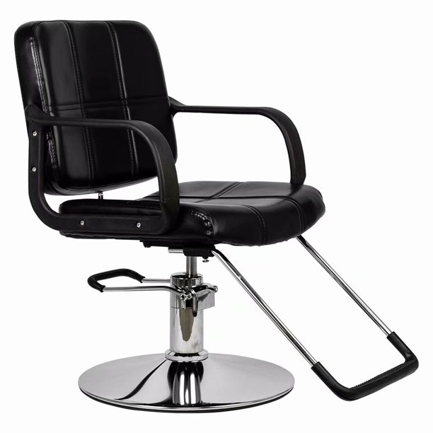 Fortressmount HC125 Woman Barber Chair Hairdressing Chair Black
