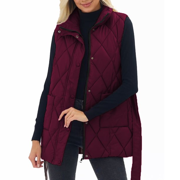 Puntoco Ropa de invierno para mujer, talla grande, abrigo de algodón de cuero con solapa cálida, chaqueta de manga larga Puntoco Puntoco-1