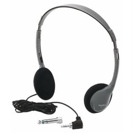 UPC: 0681181120017 | HamiltonBuhl Kids Personal On-Ear Stereo Headphones – Gray
