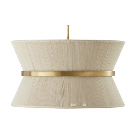 

Capital Lighting 341281 Cecilia 8 Light 24 Wide Pendant - Bleached Natural Rope /