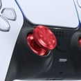 thumbnail image 2 of eXtremeRate Red Metal Thumbsticks Replacement Aluminum Analog Stick Joystick for PS5 BDM 010/020/030/040, 2 of 6