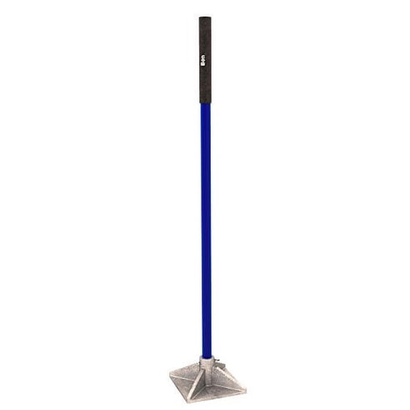 Bon Tool 19-119 Asphalt Tamper Aluminum Head with Steel Handle, 8 x 8"