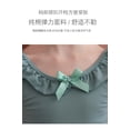thumbnail image 4 of ‌LYMAYTER Girls Dance Leotard Short Sleeve Ruffle Practice Wear Summer Ballet Gymnastics 3-11Y, 4 of 8