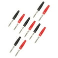 thumbnail image 3 of 10PCS 4mm Banana Plug Jack Probes Adapter, Banana Test Plug Jack Adapter Connector  For Speaker, 3 of 8