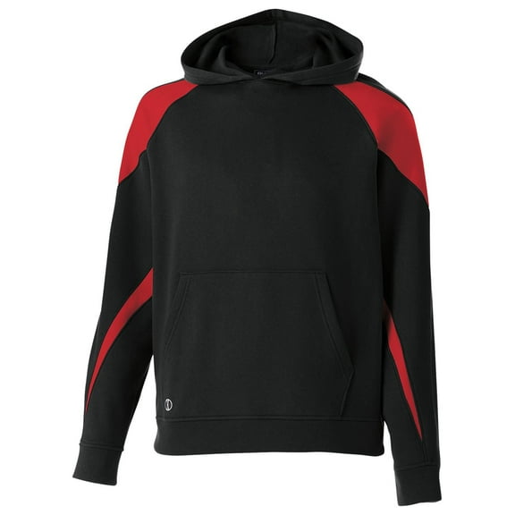 Holloway M Youth Prospect Hoodie Black/Scarlet 229646