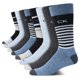 thumbnail image 1 of Calcetines de vestir Calvin Klein de algodón ligero, paquete de 8 unidades, para hombre, 1 of 7