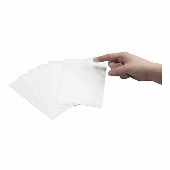 Brady LaminateSheet,Polyester,6-1/2inW,PK25 99272