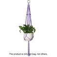 thumbnail image 2 of Travelwant Macrame Plant Hanger Indoor Hanging Planter Basket with Wood Beads Decorative Flower Pot Holder with Tassels for Indoor Outdoor Boho Home Decor, 2 of 6