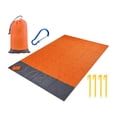 thumbnail image 4 of Manta de Picnic Plegable Zulema Naranja 200cmx210cm, 4 of 8