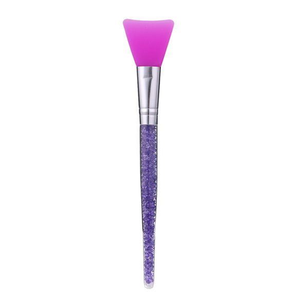 Cepillo facial de silicona, herramienta de belleza, aplicador de barro facial de silicona suave, cepillo aplicador de barro facial flexible