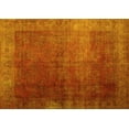 thumbnail image 1 of Ahgly Company Machine Washable Indoor Rectangle Persian Yellow Bohemian Area Rugs, 7' x 10', 1 of 4