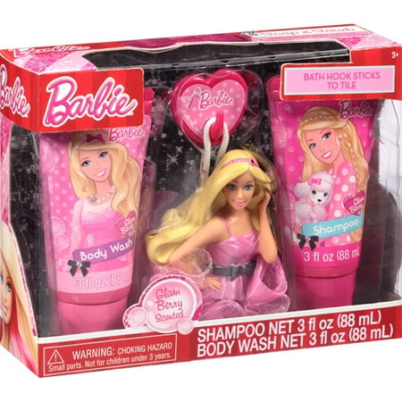 Barbie Glam Berry Scented Soap & Scrub Gift Set, 4 pc - Walmart.com