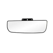 88262 - Fit System Driver Side Non-heated Mirror Glass w/ backing plate, Chevrolet Express Full Size Van, GMC Savana Full Size Van 08-18, 2 5/ 16" x 7 3/ 8" x 7 3/ 8" (bottom lens)