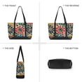thumbnail image 6 of FORMRS Laptop Tote Bag for Women with 15.6" Computer Compartments Handbag, Dark Floral, 6 of 7