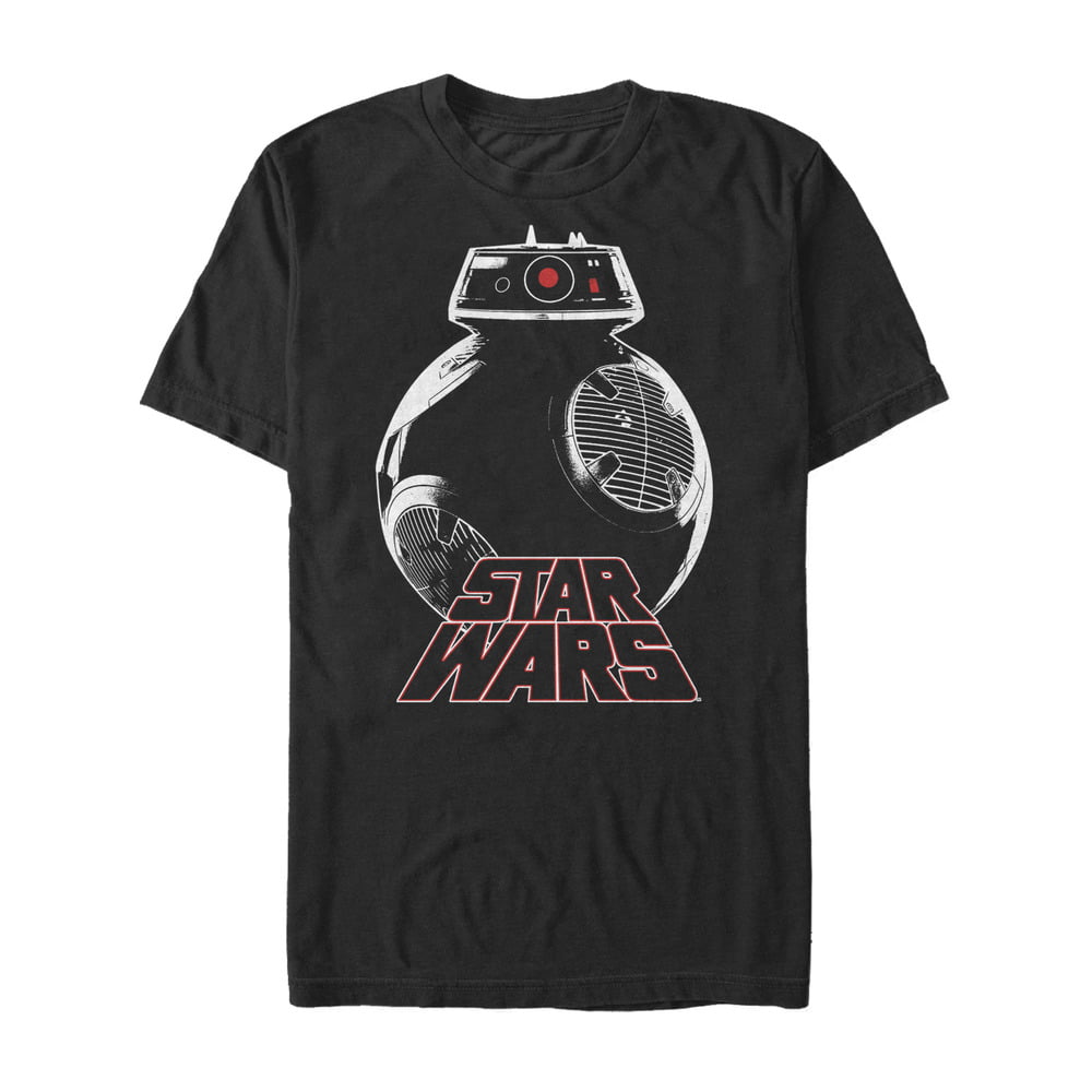 Men's Star Wars The Last Jedi BB-9E Droid T-Shirt - Black - 5X Large