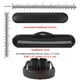 thumbnail image 3 of Set de funda y almohadilla para diadema Geekria para auriculares, 3 of 6