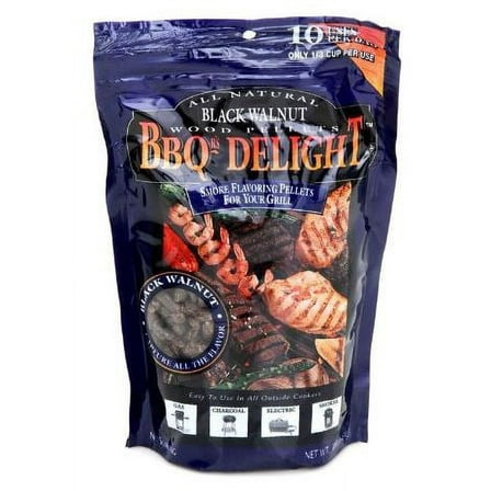 BBQr's Delight Black Walnut Cooking Pellets 1lb Grilling Smoking All Natural