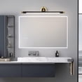 thumbnail image 4 of Modern Vanity Lamp LED Bathroom Mirror Light, Linear Strip Bath Vanity Wall Lamps Adjustable Mirror Front Lamps for Dressing Table Washroom, Picture & Display Lighting, 4 of 7