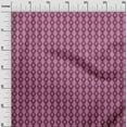 thumbnail image 3 of oneOone Cotton Flex Purple Fabric Geometric Quilting Supplies Print Sewing Fabric By The Yard 40 Inch Wide, 3 of 4