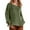 Solid Color, variant on Women's Long Sleeve Solid Color Shirt Round Neck, Loose Fit, Casual Style, Comfortable, Versatile for Daily Wear