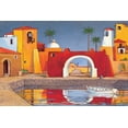 thumbnail image 2 of Paul Brent 44x31 Gallery Wrapped Canvas Wall Art Titled - Puerto del Mar II, 2 of 4