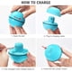 thumbnail image 5 of Juguete para gatos, pelota azul con luz LED, rotación automática de 360 grados y carga USB, juguete interactivo para gatos, perros y gatitos., 5 of 5